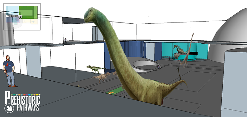 Argentinosaurus focal display